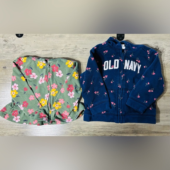 Old Navy Other - Baby Girl’s Floral Hoodie Bundle
